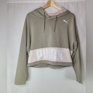 PUMA cropped hoodie - Size large